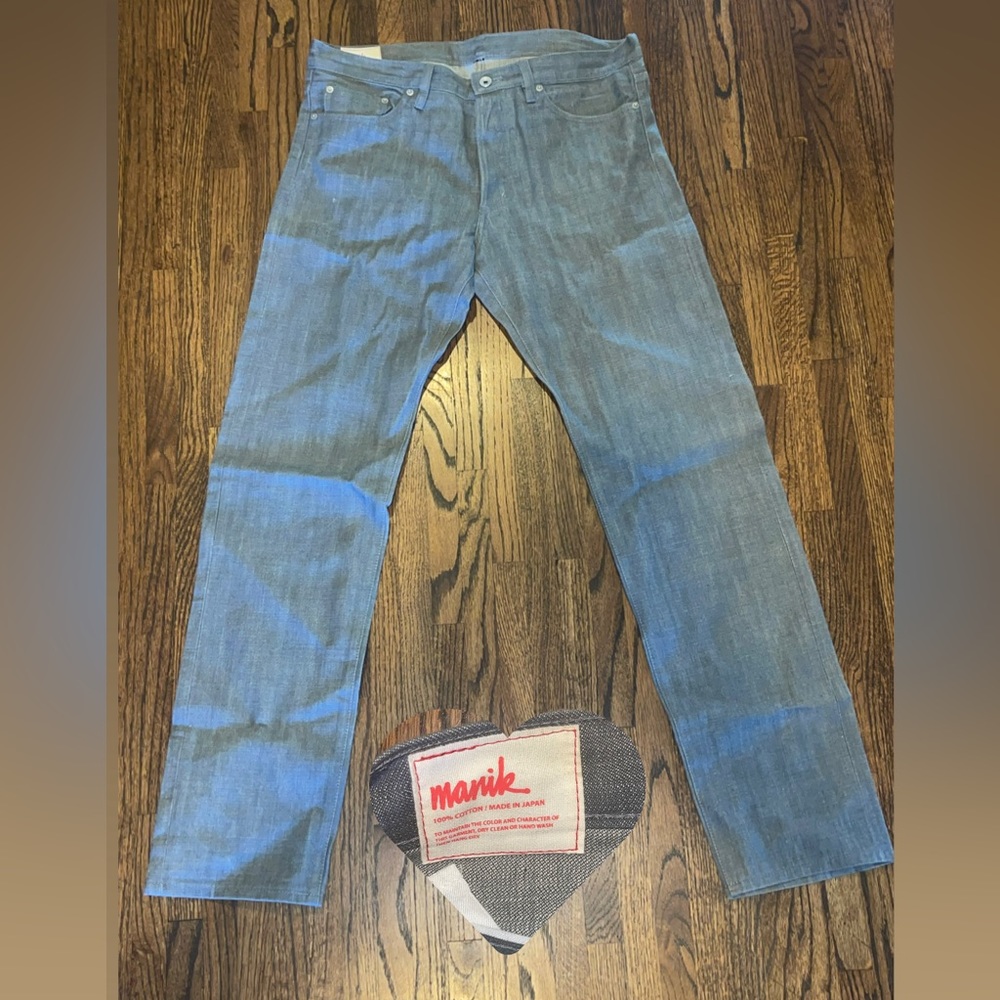 Manik Skateboards Japanese Denim size 34 supreme